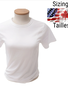 Pénélope T-shirts de sublimation pour adultes super doux (95 % polyester-5 % élasthanne)