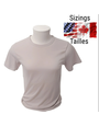 Pénélope T-shirts de sublimation pour adultes super doux (95 % polyester-5 % élasthanne)