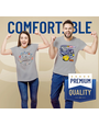 Pénélope T-shirts de sublimation pour adultes super doux (95 % polyester-5 % élasthanne)