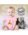 Pénélope Sublimation pajamas (95% polyester, 5% spandex) with an ultra-soft cotton-like feel