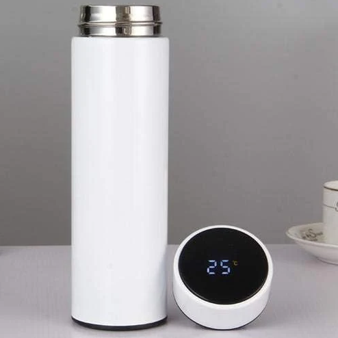 Pénélope 20oz tasse sublimation sous vide en acier inoxydable à double paroi avec couvercle à affichage LED de température