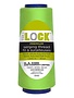 TRULOCK Set of 5 cones of TRULOCK Premium serging thread 1500m -Bright Lime Green