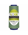 TRULOCK Ensemble de 5 cones de fil pour surjeter 1500m TRULOCK Premium - vert sauge