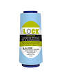 TRULOCK Ensemble de 5 cones de fil pour surjeter 1500m TRULOCK Premium - bleu clair
