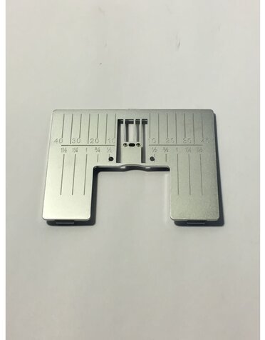 Husqvarna Husqvarna straight stitch plate inch markings