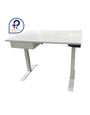 L'Atelier a Many & Famille Adjustable Melamine Work Table with Two Drawers – Yanelys Collection (32" x 48")