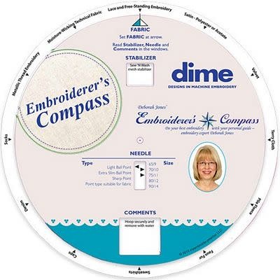 DIME Dime Embroider's compass