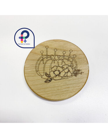 L'Atelier a Many & Famille Sous-verre motif de couture