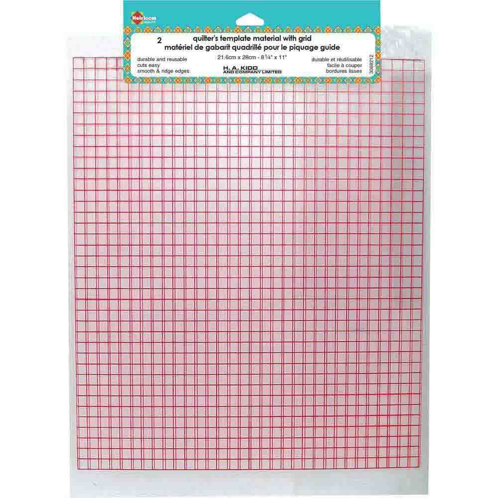 Heirloom HEIRLOOM Quilt Template - With Grid