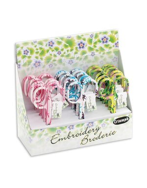 Sew Tasty SEW TASTY Ciseaux à broder à fleurs de 4" (10,2 cm) ( vendu à l'unité )