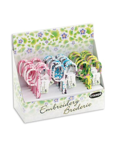 Sew Tasty SEW TASTY Ciseaux à broder à fleurs de 4" (10,2 cm) ( vendu à l'unité )