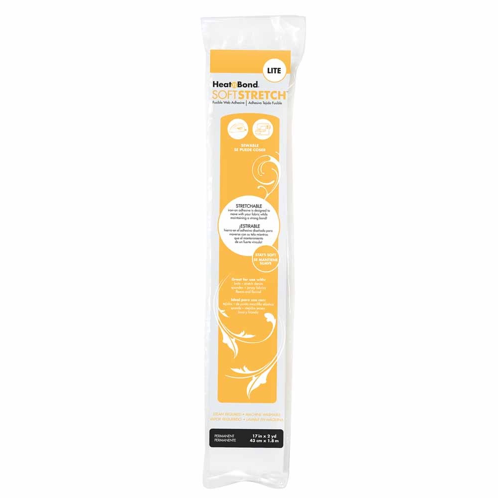 HeatnBond HEATNBOND Soft StretchTM Lite Iron-On Adhesive - 43cm x 1.8m Roll