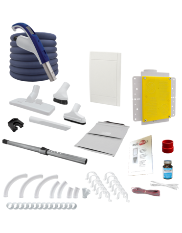 Aspirtech Boyau rétractable poignée régulière 50 pieds