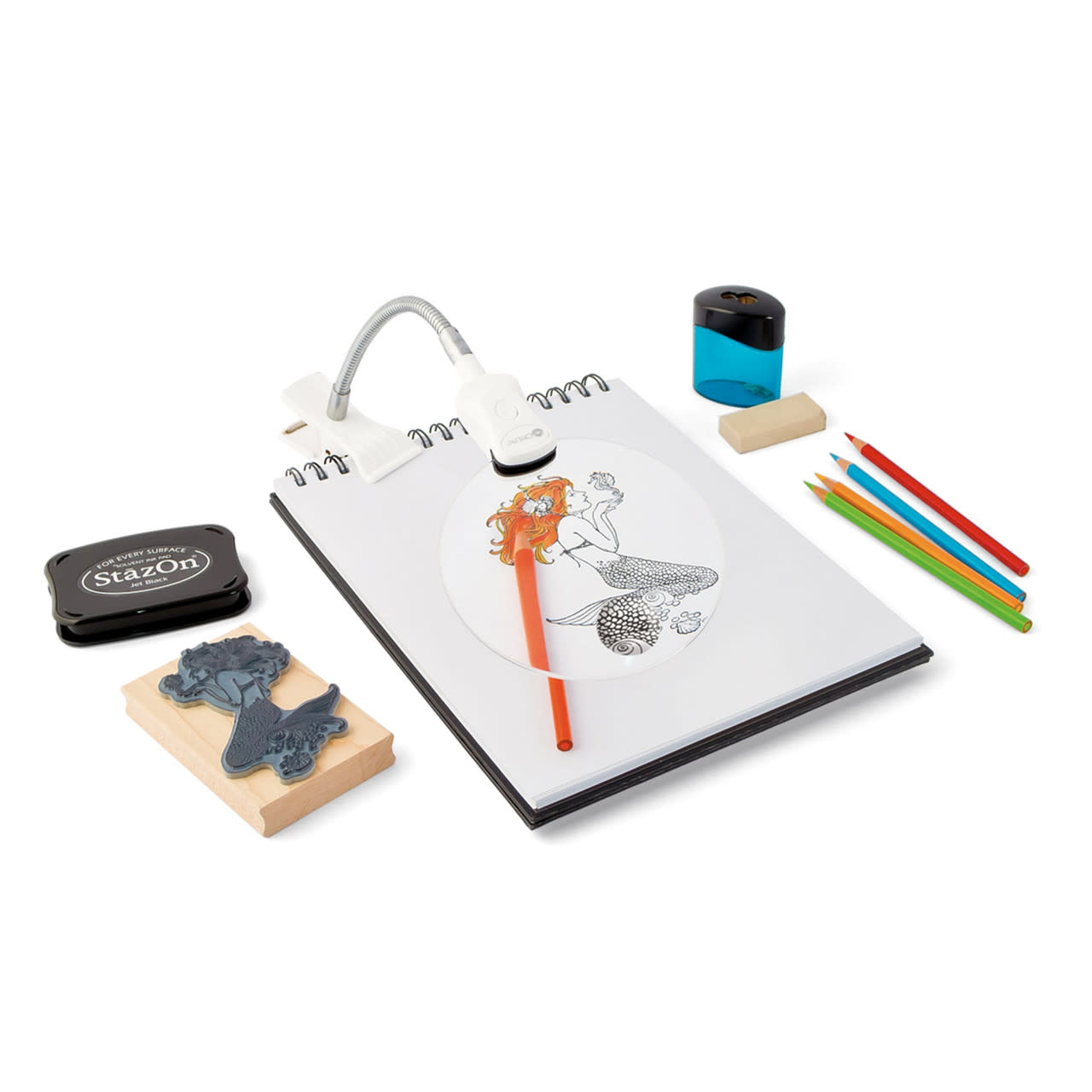 Ottlite Ottlite Loupe DEL de 5 pouces avec pince et support