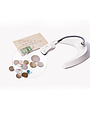 Ottlite 5-Inch LED Magnifier with Clip and Stand