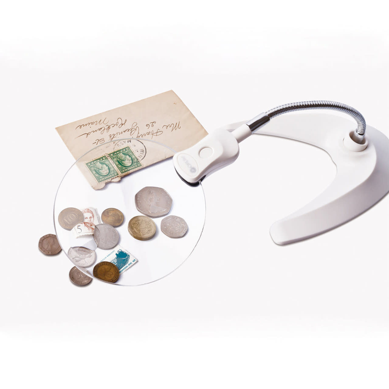 Ottlite Ottlite Loupe DEL de 5 pouces avec pince et support
