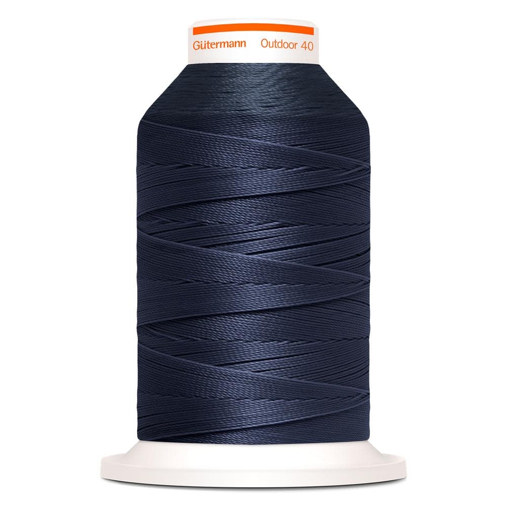 Gütermann GÜTERMANN Fil d'extérieur Outdoor 40, 400m - Velours bleu