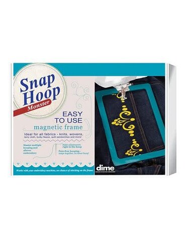 Pénélope Snap Hoop Monster Janome 11 in x 11 in