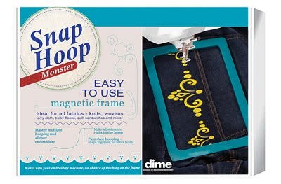 Pénélope Snap Hoop Monster Janome 11 in x 11 in