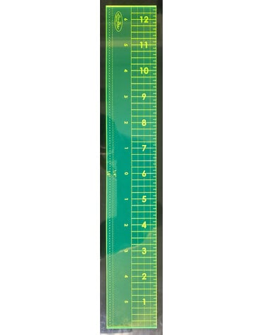 Sew Steady Règle 12.5″ Centering  & border ruler by Sew biz
