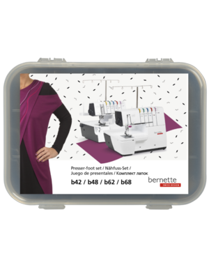 Bernette Presser-Foot Set b42 / b48 / b62 / b68