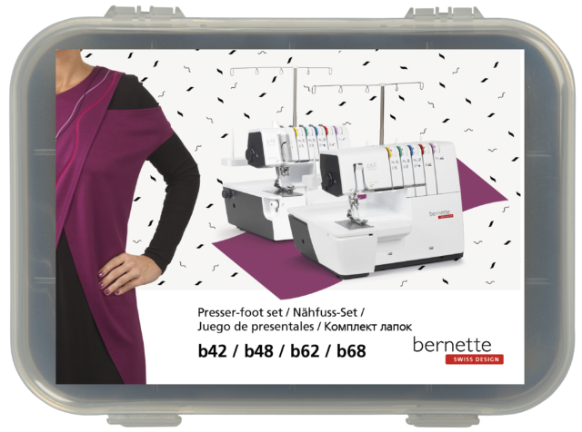 Bernette Presser-Foot Set b42 / b48 / b62 / b68