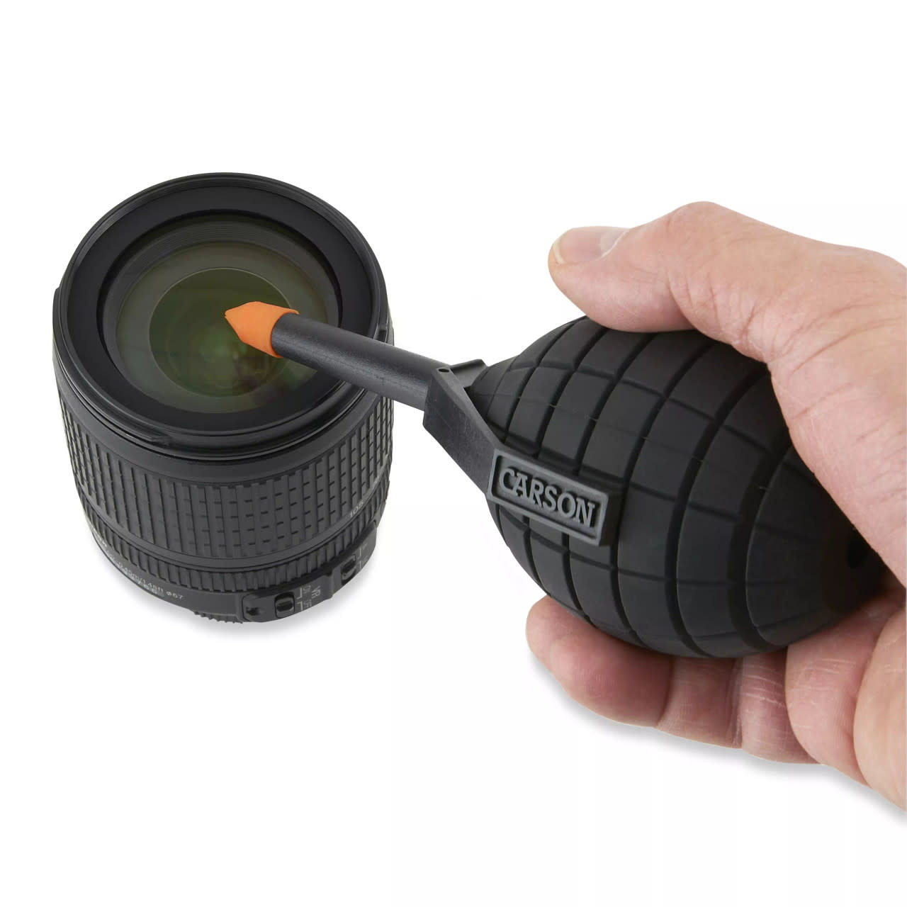 Carson Optical Outil de nettoyage à air comprimé DustBlaster avec embout anti-poussière