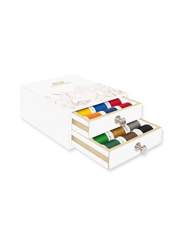 Madeira Coffret Baby Lock Madeira Mini Blanc Sensa Green – 1100 verges / 1000 m, 30 bobines