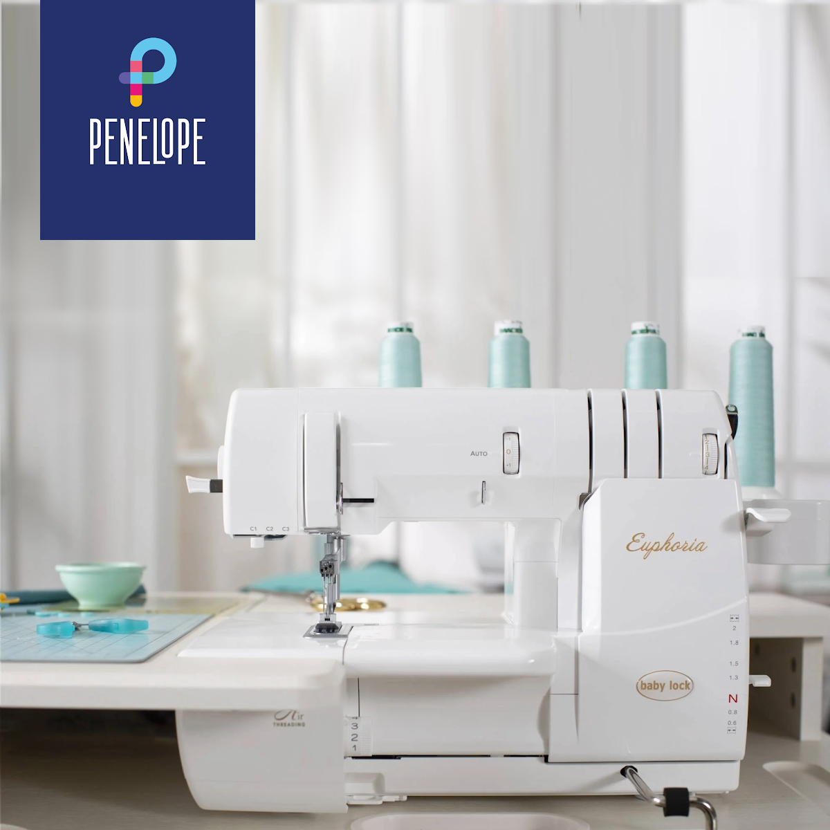 Pénélope Sew with the coverstitch