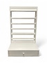 L'Atelier a Many & Famille white stabilizer stand with drawer