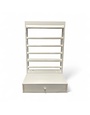 L'Atelier a Many & Famille white stabilizer stand with drawer