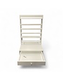 L'Atelier a Many & Famille white stabilizer stand with drawer