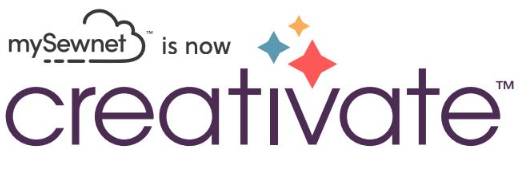 CREATIVATE Creativate Gold logiciel mise à niveau numérique MySewnet Silver 2021