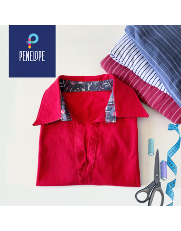 Pénélope Coudre du tissu extensible 2