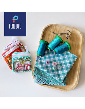 Pénélope Technique de projet dans le cerceau (In the hoop)