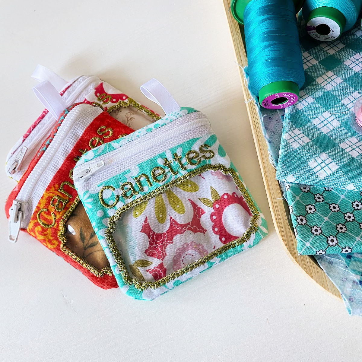 Pénélope Technique de projet dans le cerceau (In the hoop)