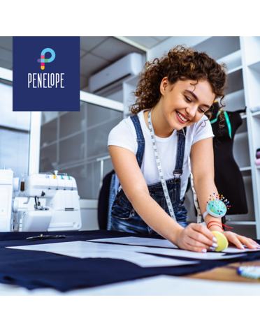 Pénélope Pattern adjustment and creation of the basic template - PANTS/SKIRT