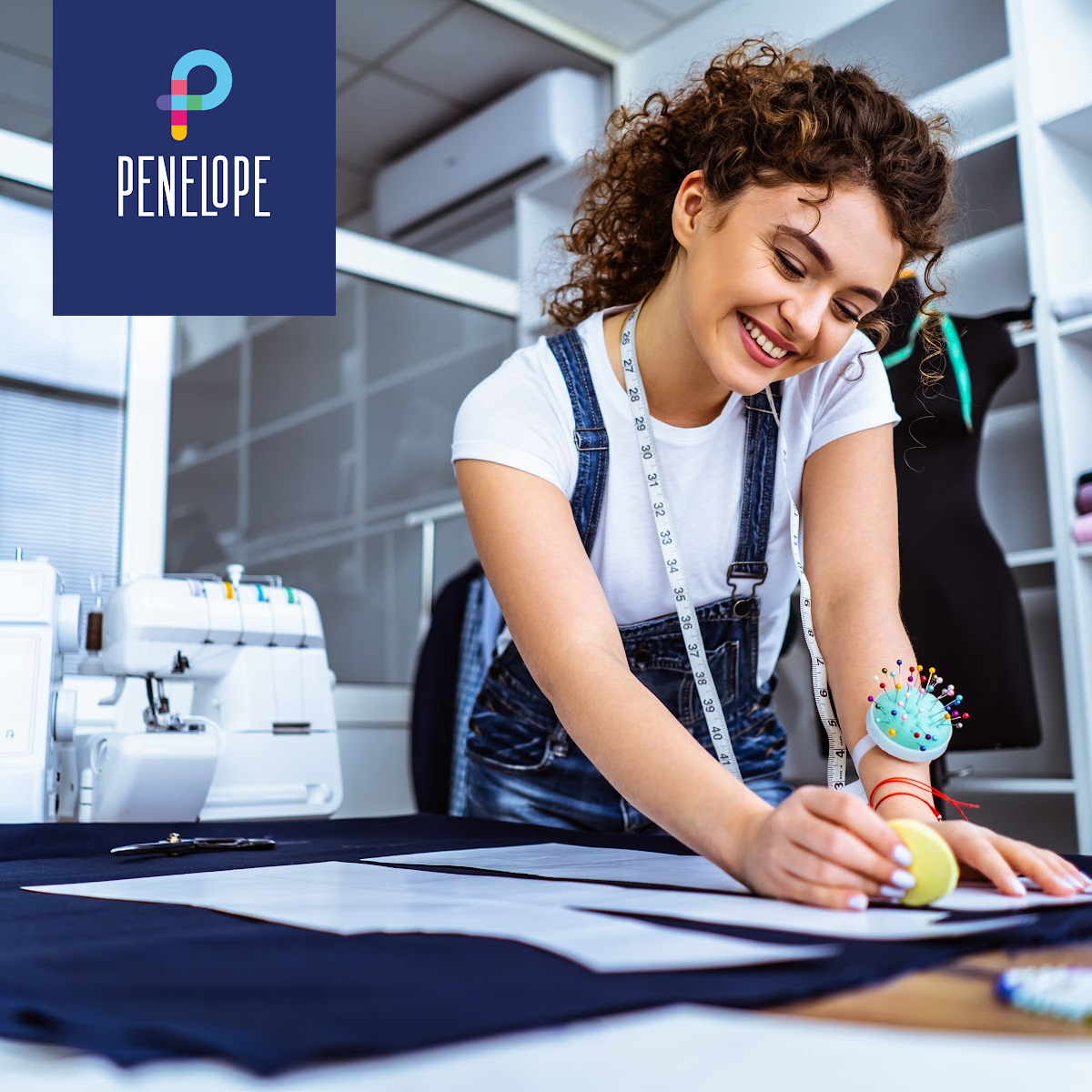 Pénélope Pattern adjustment and creation of the basic template - PANTS/SKIRT