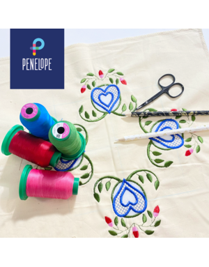 Pénélope Richelieu embroidery technique