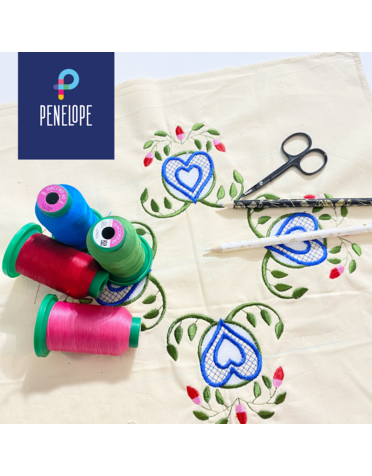 Pénélope Technique de broderie Richelieu