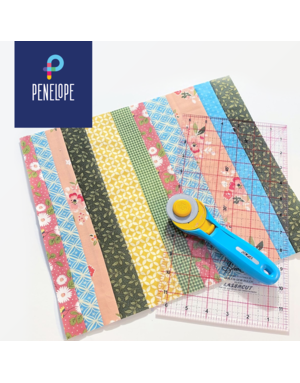 Pénélope Technique - Assemblage au fur et à mesure (Quilt-as-you-go)