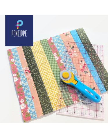 Pénélope Technique - Assemblage au fur et à mesure (Quilt-as-you-go)