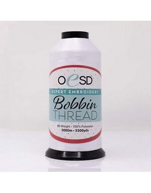 OESD OESD Bobbin Thread White 60wt 5500 yards