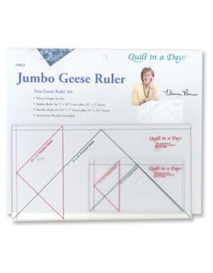 Quilt in a Day Ensemble de règles jumbo Flying Geese
