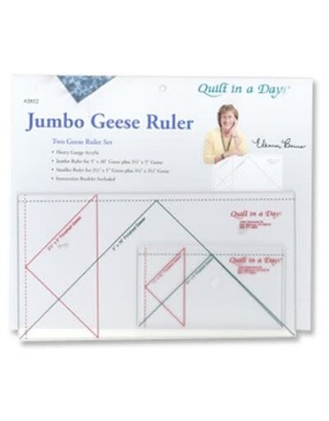 Quilt in a Day Ensemble de règles jumbo Flying Geese