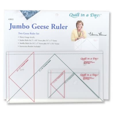 Quilt in a Day Ensemble de règles jumbo Flying Geese