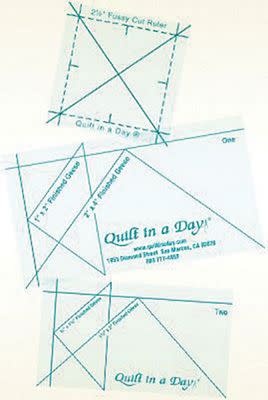 Quilt in a Day Ensemble de règles mini flying geese