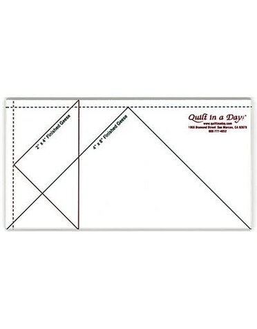 Quilt in a Day Règle large Flying Geese 4 po x 8 po