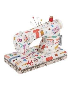 Hobby Pelote à épingles motif machine à coudre