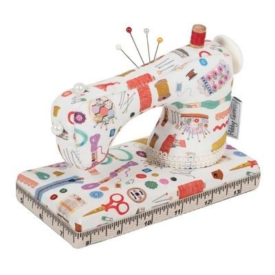 Hobby Pelote à épingles motif machine à coudre